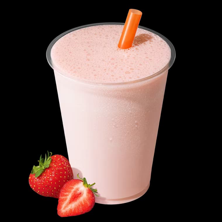 Strawberry milkshake